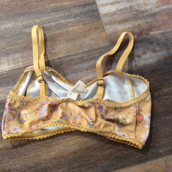 Spell and the Gypsy muted mustard floral bralette - Picture 6 of 9